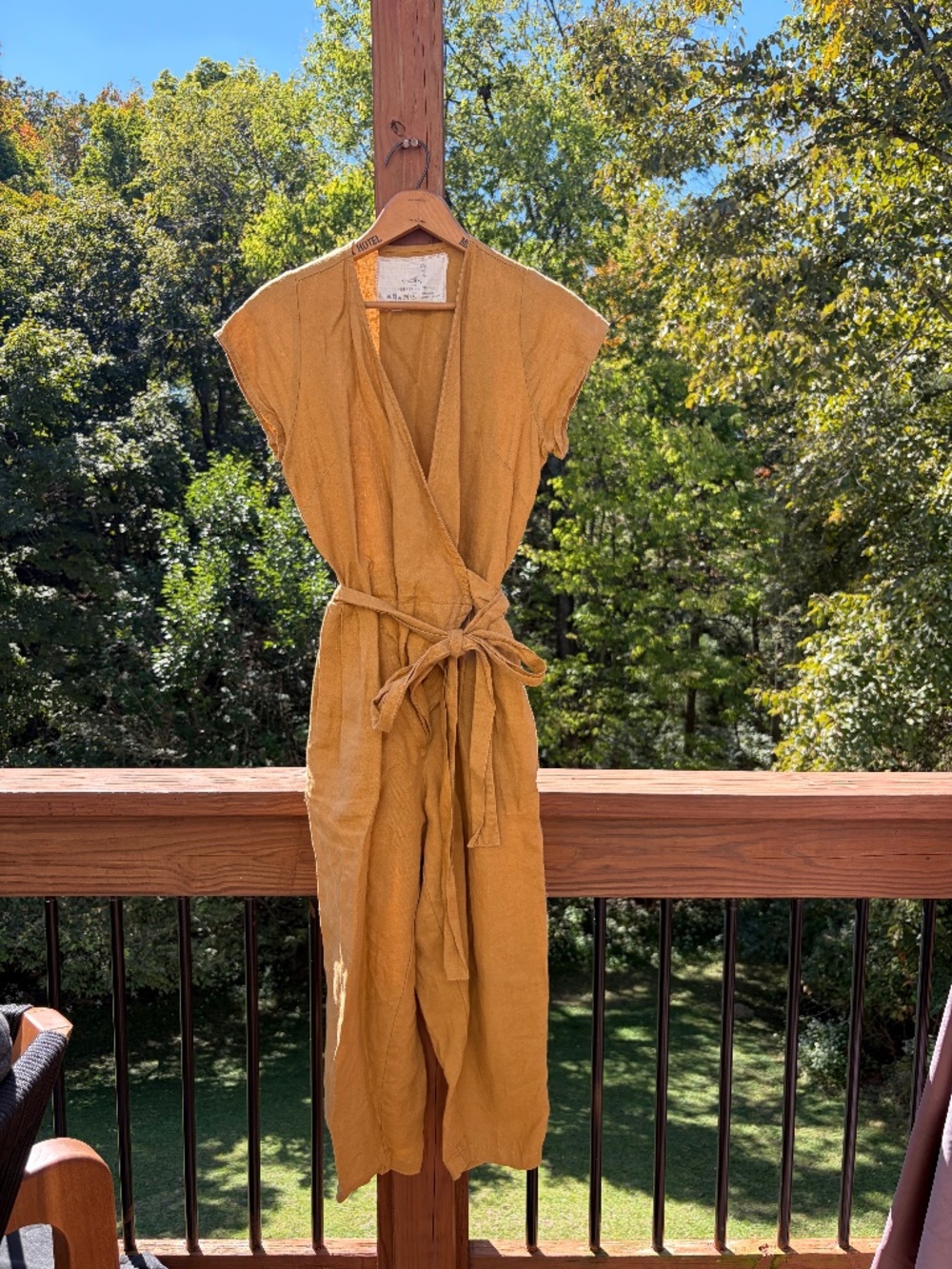 NPL Amber Yellow Jumpsuit